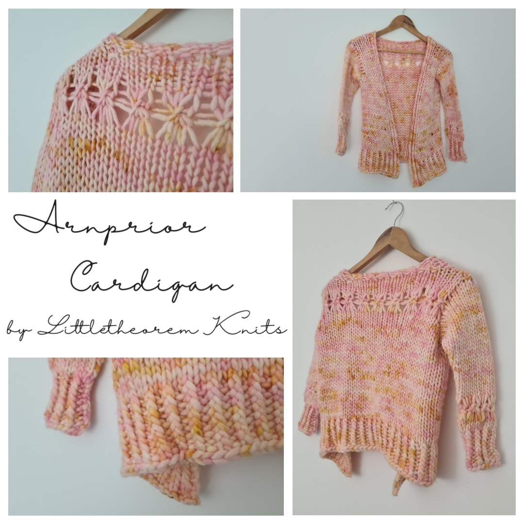 lace cardigan knitting pattern for super chunky yarn