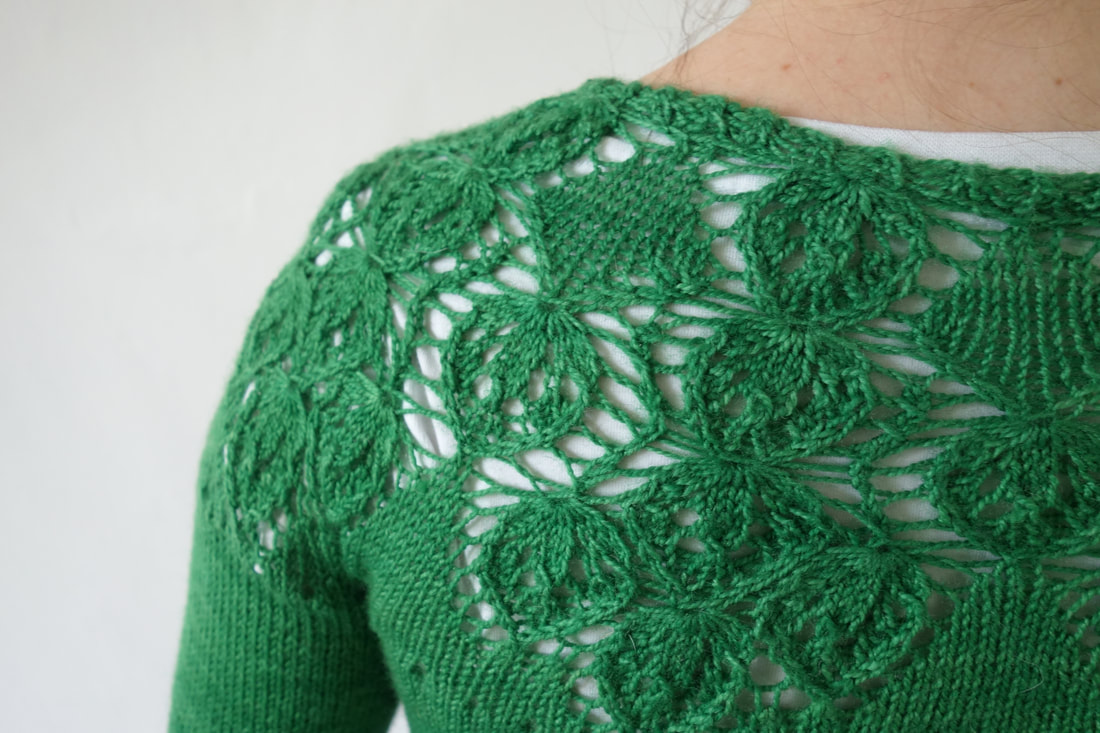4ply lace cardigan knitting pattern