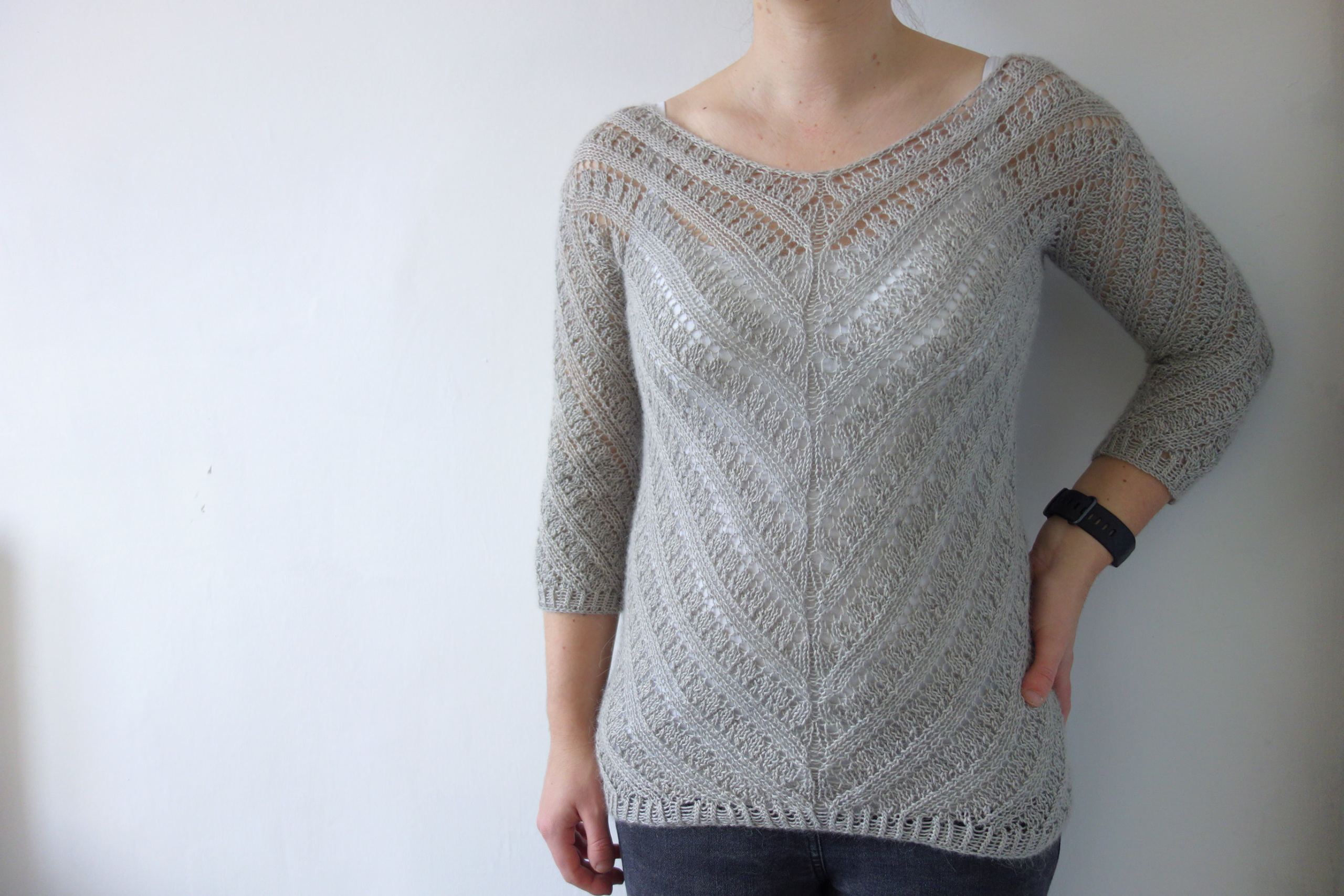Dairsie Sweater Knitting Pattern by Littletheorem